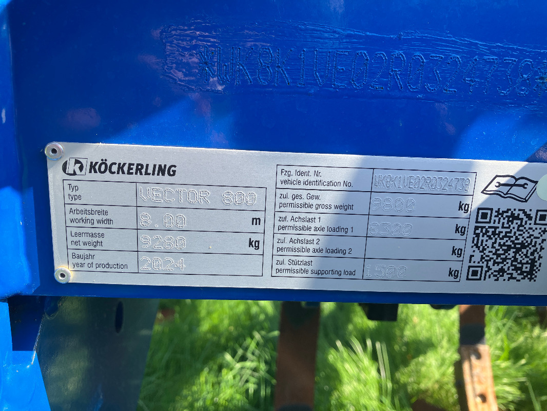 Köckerling Vector 800 - Kultivátor: obrázok 2 Köckerling Vector 800 - Kultivátor: obrázok 2