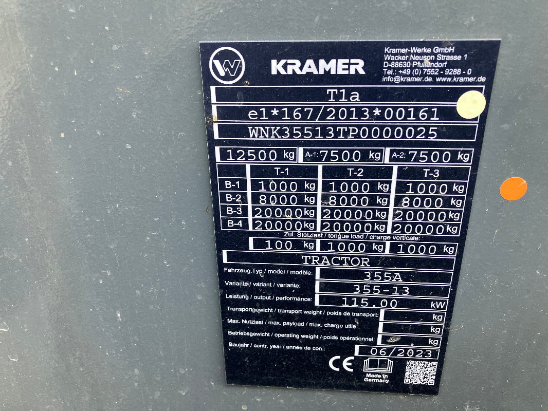 Kramer KL 55.8T - Kolesový nakladač: obrázok 2 Kramer KL 55.8T - Kolesový nakladač: obrázok 2