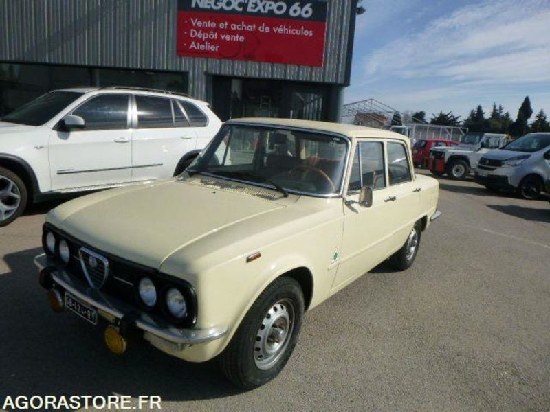 Alfa Romeo Giulia - 1976 - 92500km - COLLECTION - Livret d'origine - Automobil: obrázok 1 Alfa Romeo Giulia - 1976 - 92500km - COLLECTION - Livret d'origine - Automobil: obrázok 1