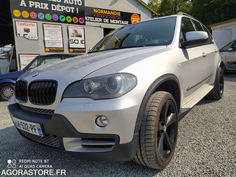 BMW X5 4.8 i V8 355 CV , 0% TVA, E70 , 167000 kms, en panne, a rénover - SUV: obrázok 1 BMW X5 4.8 i V8 355 CV , 0% TVA, E70 , 167000 kms, en panne, a rénover - SUV: obrázok 1