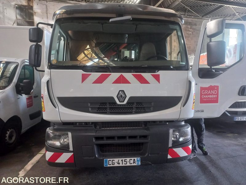 BOM GRUE Renault PREMIUM 26T / benne Geesinknorba grue Palfinger (ref. BT66) - Auto na odvoz odpadu: obrázok 1 BOM GRUE Renault PREMIUM 26T / benne Geesinknorba grue Palfinger (ref. BT66) - Auto na odvoz odpadu: obrázok 1
