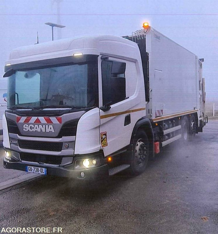 BOM SCANIA L340 71926 kms 2021 GNV - Auto na odvoz odpadu: obrázok 3 BOM SCANIA L340 71926 kms 2021 GNV - Auto na odvoz odpadu: obrázok 3