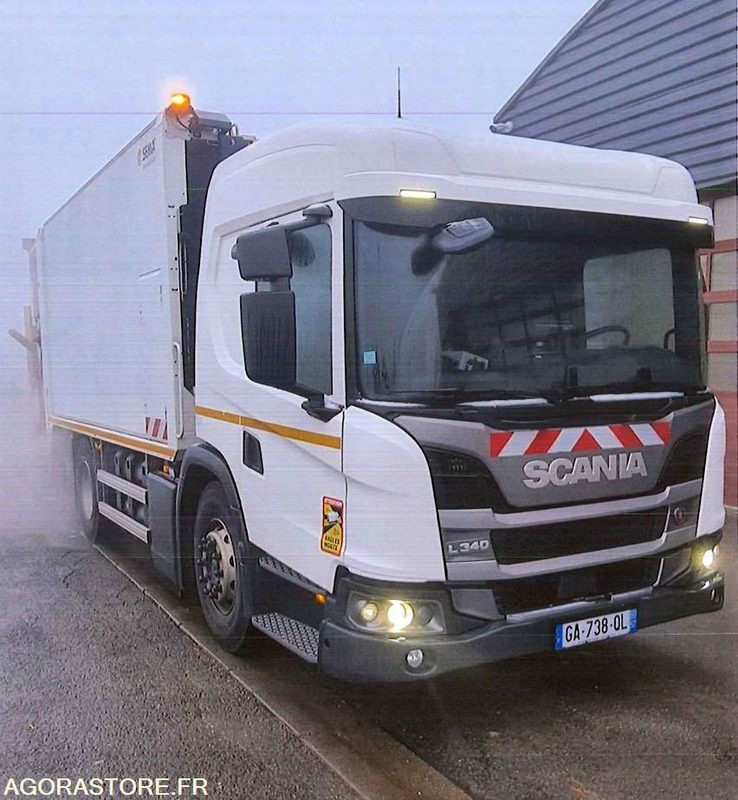BOM SCANIA L340 71926 kms 2021 GNV - Auto na odvoz odpadu: obrázok 2 BOM SCANIA L340 71926 kms 2021 GNV - Auto na odvoz odpadu: obrázok 2