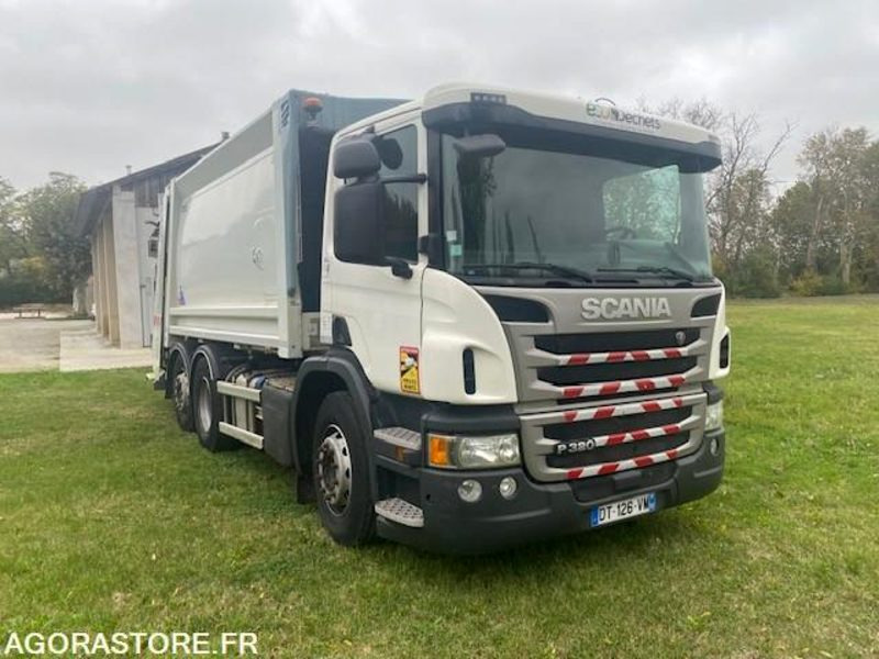 BOM SCANIA P 380 - 2015 - 164 000km - Auto na odvoz odpadu: obrázok 2 BOM SCANIA P 380 - 2015 - 164 000km - Auto na odvoz odpadu: obrázok 2