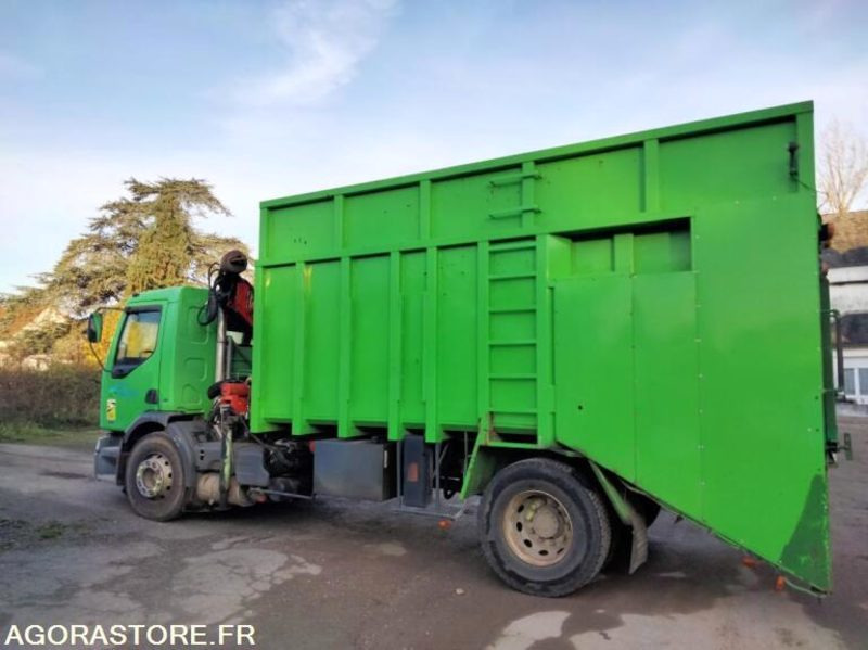 Camion avec benne et grue attenante à la cabine - Auto na odvoz odpadu: obrázok 4 Camion avec benne et grue attenante à la cabine - Auto na odvoz odpadu: obrázok 4