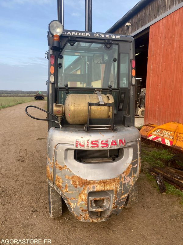 Chariot élévateur GAZ NISSAN 1.8T - Plynový vysokozdvižný vozík: obrázok 5 Chariot élévateur GAZ NISSAN 1.8T - Plynový vysokozdvižný vozík: obrázok 5