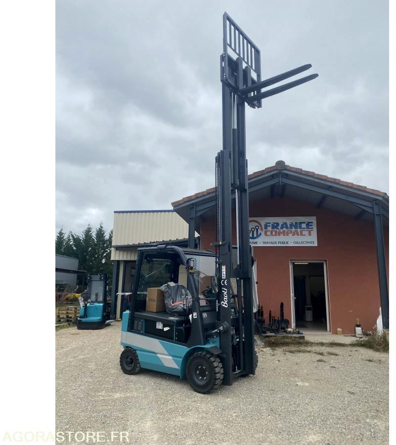 Chariot élévateur NEUF BAOLI KBE30N 3T ELECTRIQUE - Elektrický vysokozdvižný vozík: obrázok 1 Chariot élévateur NEUF BAOLI KBE30N 3T ELECTRIQUE - Elektrický vysokozdvižný vozík: obrázok 1