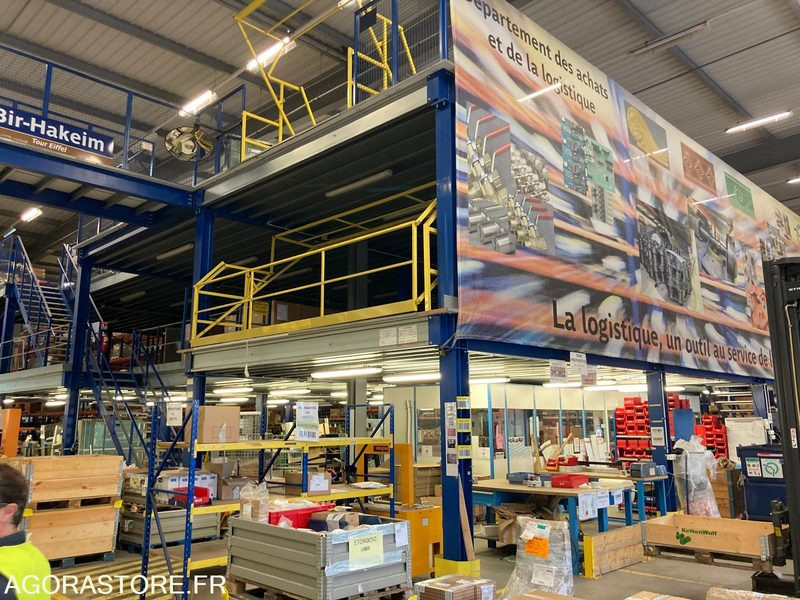 Mezzanine métallique 2 niveaux - Nástroj/ Vybavenie: obrázok 2 Mezzanine métallique 2 niveaux - Nástroj/ Vybavenie: obrázok 2