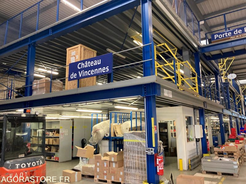 Mezzanine métallique 2 niveaux - Nástroj/ Vybavenie: obrázok 3 Mezzanine métallique 2 niveaux - Nástroj/ Vybavenie: obrázok 3