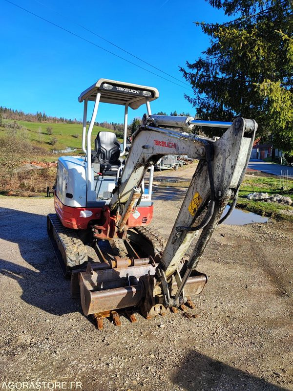 Mini-pelle Takeuchi TB23R - 2017 - 2051H - Rýpadlo: obrázok 2 Mini-pelle Takeuchi TB23R - 2017 - 2051H - Rýpadlo: obrázok 2