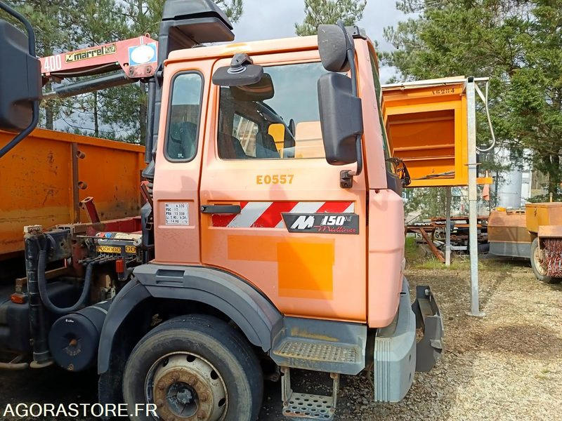 Camion Renault 16T Tribenne Grue M150/12 BC-867-AS - Nákladné auto: obrázok 3 Camion Renault 16T Tribenne Grue M150/12 BC-867-AS - Nákladné auto: obrázok 3