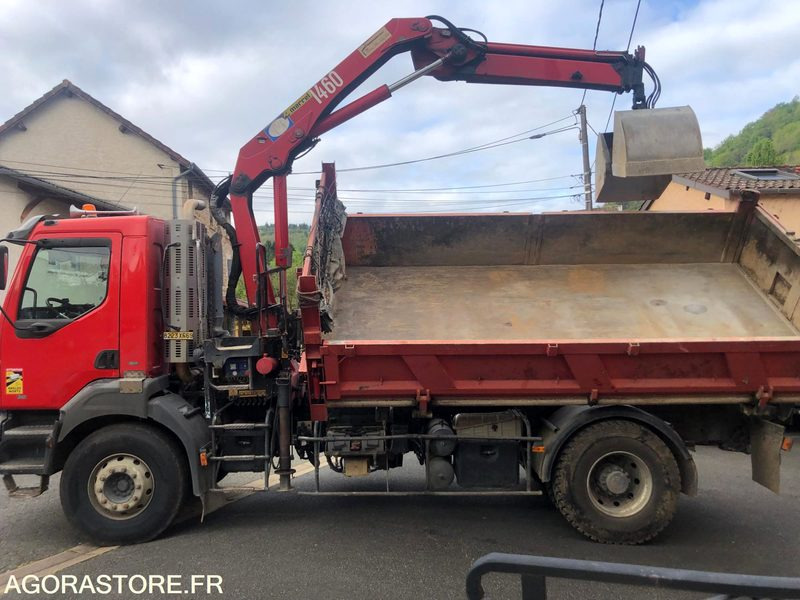 Camion Renault Kerax 340 - 755445 Kms - 2001 - Tribenne et grue - excellent état - Nákladné auto: obrázok 3 Camion Renault Kerax 340 - 755445 Kms - 2001 - Tribenne et grue - excellent état - Nákladné auto: obrázok 3