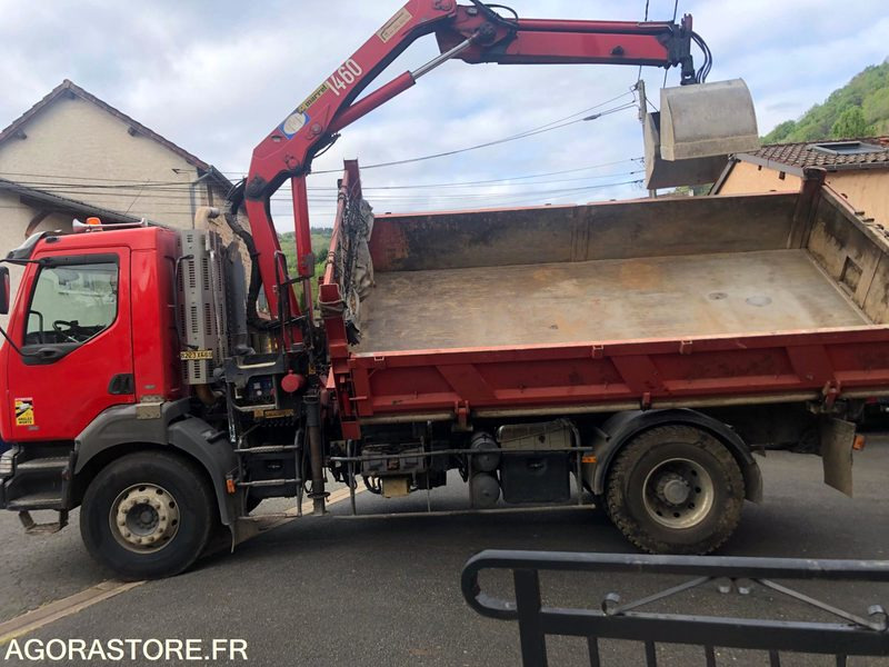 Camion Renault Kerax 340 - 755445 Kms - 2001 - Tribenne et grue - excellent état - Nákladné auto: obrázok 4 Camion Renault Kerax 340 - 755445 Kms - 2001 - Tribenne et grue - excellent état - Nákladné auto: obrázok 4