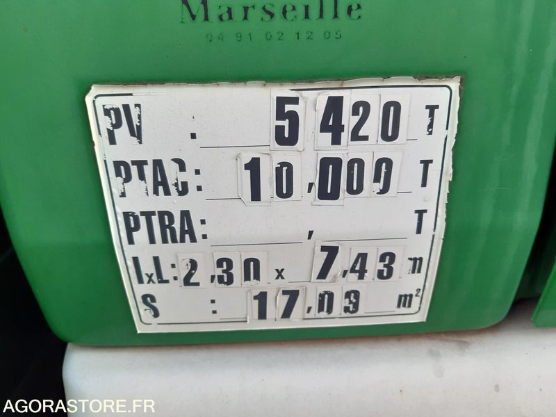 FOURGON RENAULT 10T - CD388BR - Nákladné auto: obrázok 5 FOURGON RENAULT 10T - CD388BR - Nákladné auto: obrázok 5