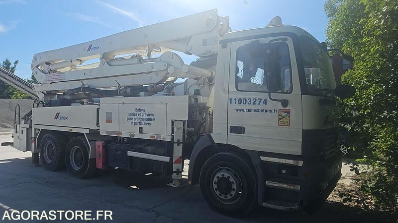 POMPE A BETON MERCEDES ACTROS - 2003 - EXCLUSIVEMENT POUR EXPORT - Nákladné auto: obrázok 4 POMPE A BETON MERCEDES ACTROS - 2003 - EXCLUSIVEMENT POUR EXPORT - Nákladné auto: obrázok 4