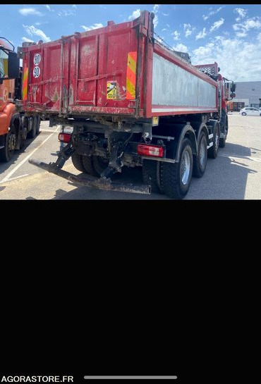 PORTEUR DAF 8X4 BIBENNE GRUE - 2017 - 198000 Kms - Nákladné auto: obrázok 2 PORTEUR DAF 8X4 BIBENNE GRUE - 2017 - 198000 Kms - Nákladné auto: obrázok 2