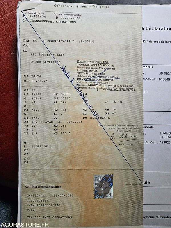 Porteur Volvo frigo - Nákladné auto: obrázok 3 Porteur Volvo frigo - Nákladné auto: obrázok 3