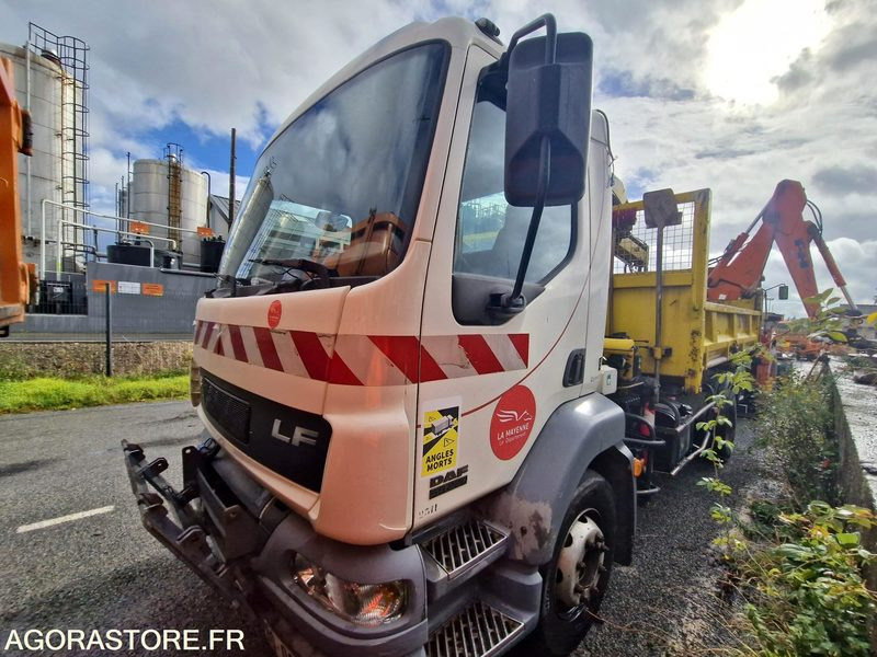Porteur tribenne grue Daf LF55 220 -227727-2006 - BQ086KY - Nákladné auto: obrázok 1 Porteur tribenne grue Daf LF55 220 -227727-2006 - BQ086KY - Nákladné auto: obrázok 1