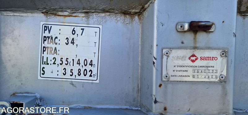 Remorque 3 essieux SAMRO - Náves: obrázok 4 Remorque 3 essieux SAMRO - Náves: obrázok 4