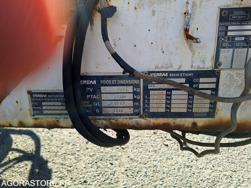 Remorque porte engin VEREM - Náves: obrázok 2 Remorque porte engin VEREM - Náves: obrázok 2