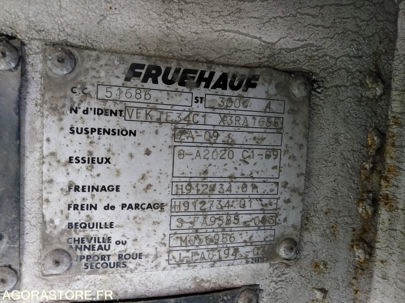 SEMI-REMORQUE TAUTLINER 3 ESSIEUX FC-892-RA - Náves: obrázok 3 SEMI-REMORQUE TAUTLINER 3 ESSIEUX FC-892-RA - Náves: obrázok 3