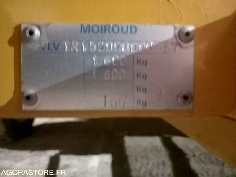 REMORQUE TR 1500 - Poľnohospodárske stroje: obrázok 4 REMORQUE TR 1500 - Poľnohospodárske stroje: obrázok 4