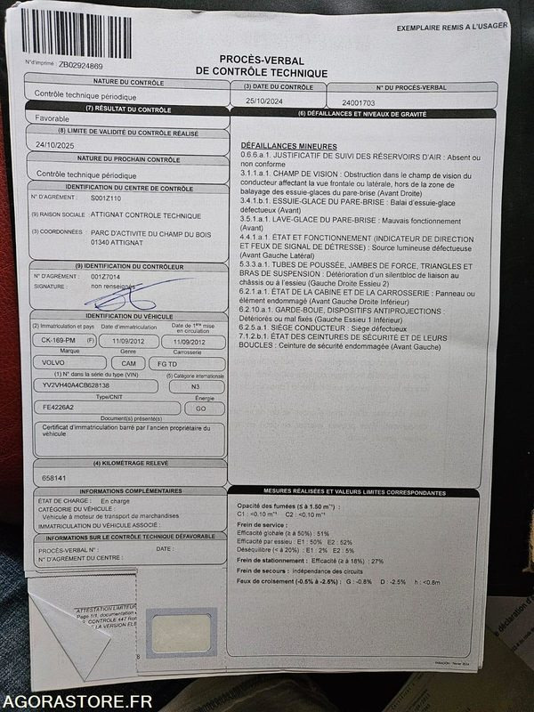 Porteur Volvo frigo - Chladirenské nákladné vozidlo: obrázok 4 Porteur Volvo frigo - Chladirenské nákladné vozidlo: obrázok 4
