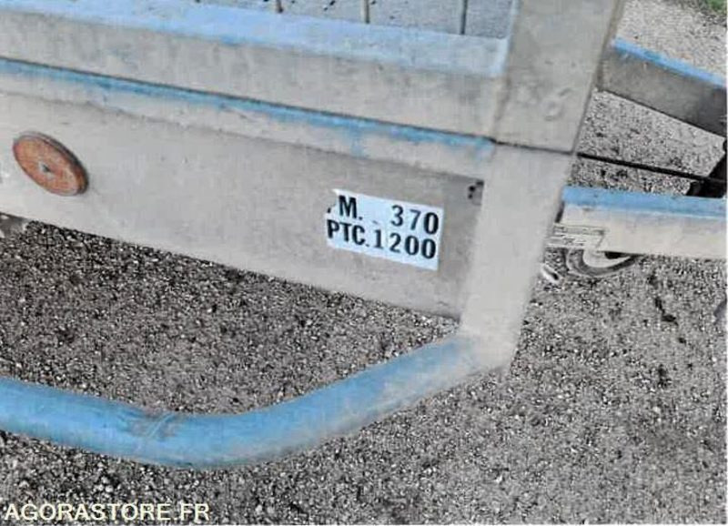 REMORQUE FREINEE AVEC CARTE GRISE - Záhradná technika: obrázok 4 REMORQUE FREINEE AVEC CARTE GRISE - Záhradná technika: obrázok 4