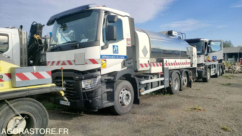 RENAULT C380 - 2015 - 56483 KM - Cisternové vozidlo: obrázok 1 RENAULT C380 - 2015 - 56483 KM - Cisternové vozidlo: obrázok 1