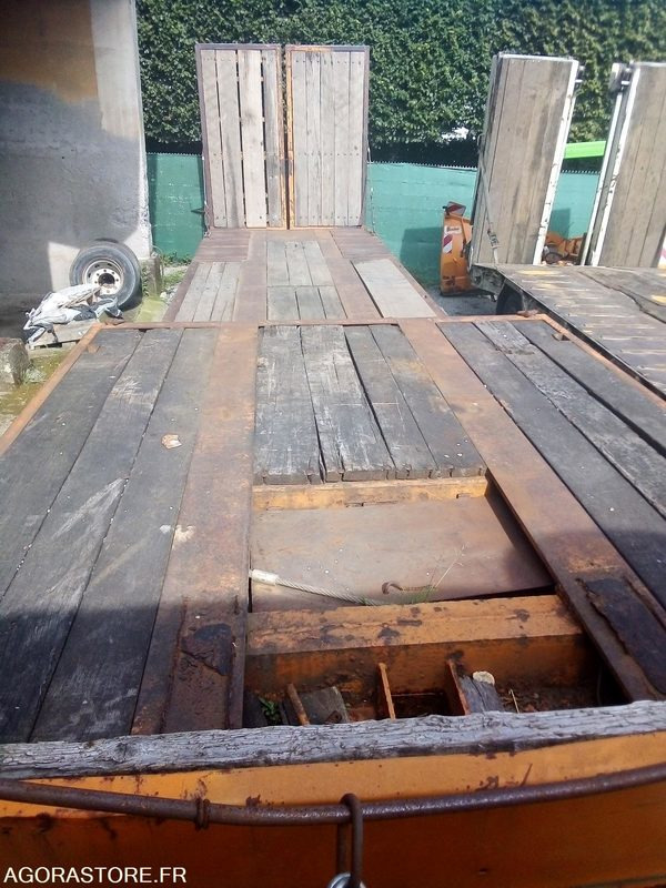 Remorque porte engins 2 essieux 32Tonnes - Príves podvalník: obrázok 2 Remorque porte engins 2 essieux 32Tonnes - Príves podvalník: obrázok 2
