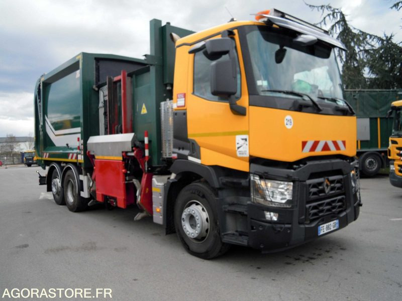 Renault 6x2 C + benne à chargement latéral Maxxum Robopac 23m3 - EXCELLENT ETAT - Auto na odvoz odpadu: obrázok 1 Renault 6x2 C + benne à chargement latéral Maxxum Robopac 23m3 - EXCELLENT ETAT - Auto na odvoz odpadu: obrázok 1