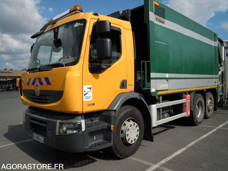 Renault Premium 380 6x2 DXI 11 équipé d'une benne SEMAT OM Série 14000 - Auto na odvoz odpadu: obrázok 1 Renault Premium 380 6x2 DXI 11 équipé d'une benne SEMAT OM Série 14000 - Auto na odvoz odpadu: obrázok 1