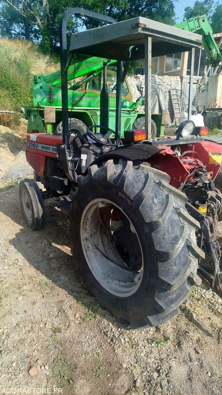 Tracteur Massey Ferguson 374V - 5277Heures - Traktor: obrázok 3 Tracteur Massey Ferguson 374V - 5277Heures - Traktor: obrázok 3