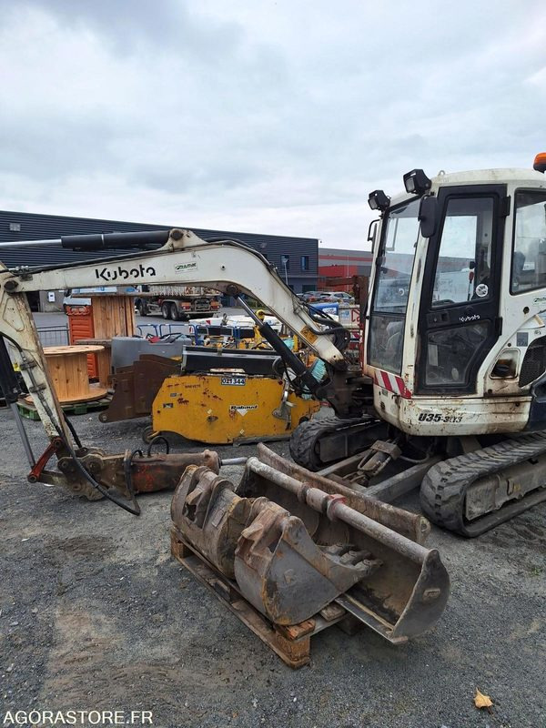 Mini pelle KUBOTA U35 - Mini rýpadlo: obrázok 2 Mini pelle KUBOTA U35 - Mini rýpadlo: obrázok 2