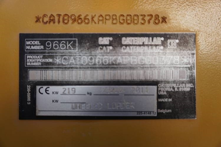 CAT 966K - Kolesový nakladač: obrázok 2 CAT 966K - Kolesový nakladač: obrázok 2