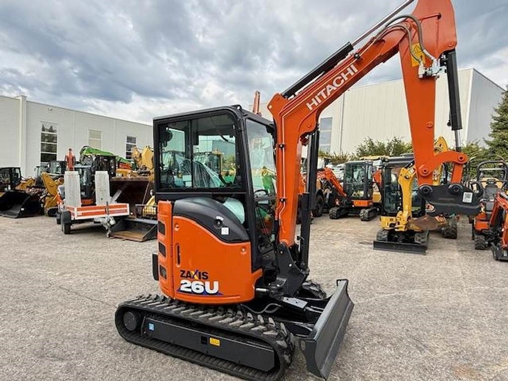 Hitachi ZX26 U-6 - Mini rýpadlo: obrázok 3 Hitachi ZX26 U-6 - Mini rýpadlo: obrázok 3