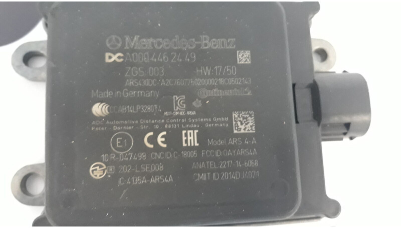 Mercedes-Benz distance radar sensor - Senzor pre Nákladné auto: obrázok 3 Mercedes-Benz distance radar sensor - Senzor pre Nákladné auto: obrázok 3
