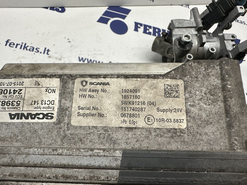 Scania DC13 147 ignition set with keys - Náhradný diel pre Nákladné auto: obrázok 4 Scania DC13 147 ignition set with keys - Náhradný diel pre Nákladné auto: obrázok 4