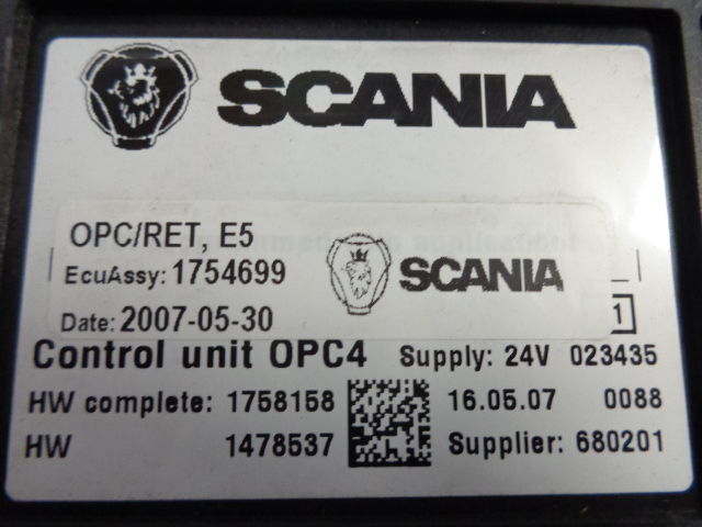 Scania R - Riadiaca jednotka pre Nákladné auto: obrázok 4 Scania R - Riadiaca jednotka pre Nákladné auto: obrázok 4