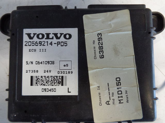 Volvo ECS control module 21427021, 20455649, 20499961, 20503187, 20503 - Riadiaca jednotka pre Nákladné auto: obrázok 3 Volvo ECS control module 21427021, 20455649, 20499961, 20503187, 20503 - Riadiaca jednotka pre Nákladné auto: obrázok 3