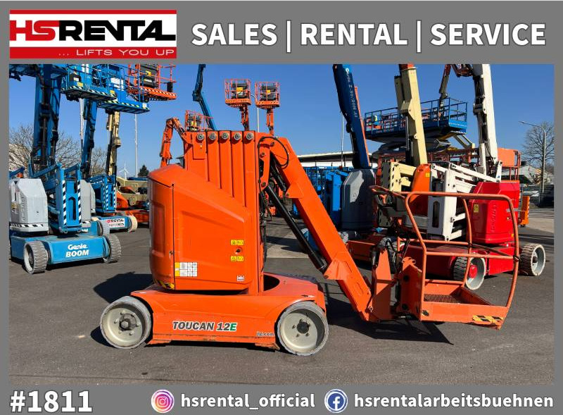 JLG Toucan 12E elektro 12m (1811) - Kĺbová pracovná plošina: obrázok 1 JLG Toucan 12E elektro 12m (1811) - Kĺbová pracovná plošina: obrázok 1