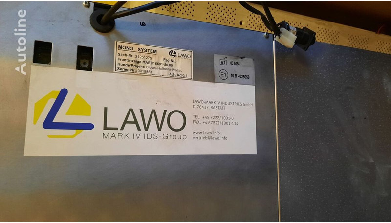 Iveco Mobitec LG2010000-000 Lawo D-76437 .Hanover OL020A.1780556(18568 - Palubná doska: obrázok 4 Iveco Mobitec LG2010000-000 Lawo D-76437 .Hanover OL020A.1780556(18568 - Palubná doska: obrázok 4