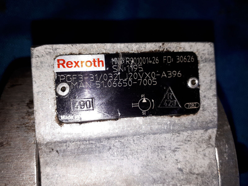 Rexroth ROTATION BPV-20\.30-24VDC 3792123. Rexroht/ Scania. Volvo. - Hydraulický motor: obrázok 4 Rexroth ROTATION BPV-20\.30-24VDC 3792123. Rexroht/ Scania. Volvo. - Hydraulický motor: obrázok 4