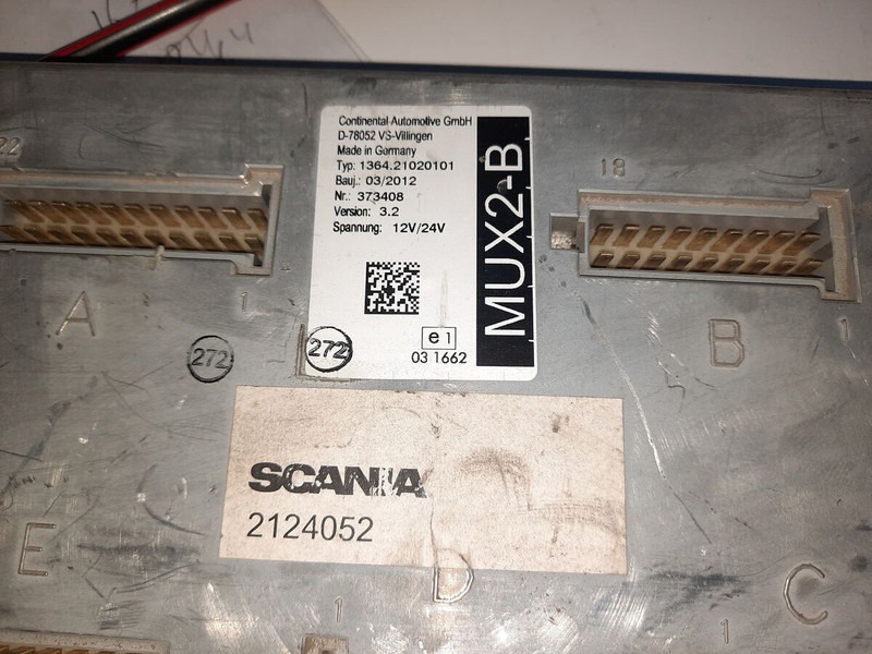 Scania MUX2-B MUX2-M.MUX2-B+/ ZR2-BS/ ZR2-BD - Riadiaca jednotka: obrázok 1 Scania MUX2-B MUX2-M.MUX2-B+/ ZR2-BS/ ZR2-BD - Riadiaca jednotka: obrázok 1