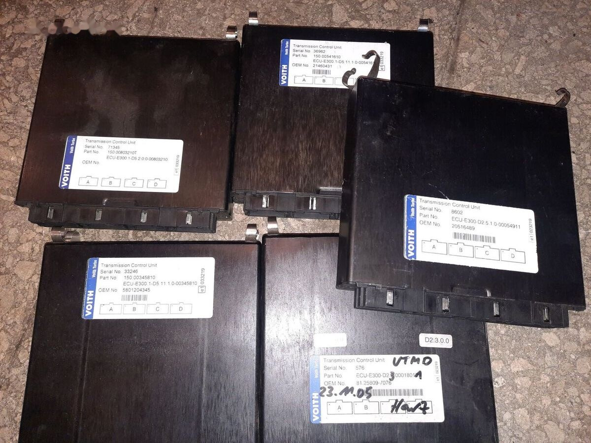 Voith ECU-E300 D2.3.0.0-00018011 MAN Volvo - Riadiaca jednotka pre Autobus: obrázok 3 Voith ECU-E300 D2.3.0.0-00018011 MAN Volvo - Riadiaca jednotka pre Autobus: obrázok 3