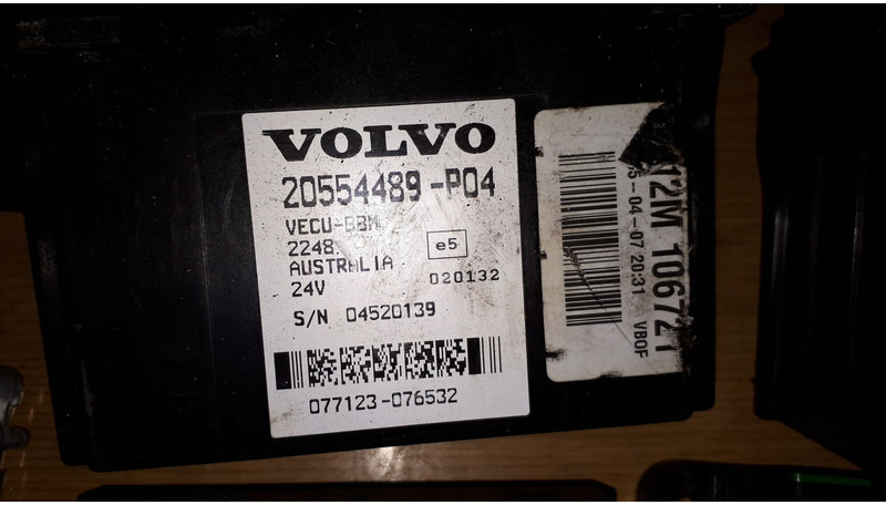 Volvo 20744283-01 .20514900-03. 20585155-P02/20554489-P04/.2050318 - Riadiaca jednotka: obrázok 4 Volvo 20744283-01 .20514900-03. 20585155-P02/20554489-P04/.2050318 - Riadiaca jednotka: obrázok 4
