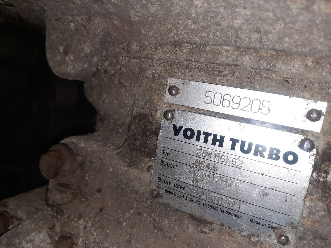 Volvo VOITH 864.5 \ 854.5 \ 854.3E. 864.3E/ 864.3/ 861/ 863 Volvo B12 / B7/ B10 - Prevodovka pre Autobus: obrázok 5 Volvo VOITH 864.5 \ 854.5 \ 854.3E. 864.3E/ 864.3/ 861/ 863 Volvo B12 / B7/ B10 - Prevodovka pre Autobus: obrázok 5