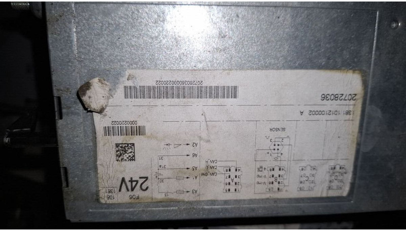 Volvo Video system x-dmr 8 R8 Compact RJ45 - Elektrický systém: obrázok 3 Volvo Video system x-dmr 8 R8 Compact RJ45 - Elektrický systém: obrázok 3