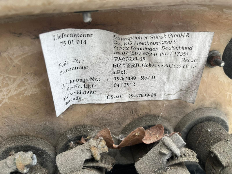 Volvo b12 - Časť klimatizácie: obrázok 4 Volvo b12 - Časť klimatizácie: obrázok 4