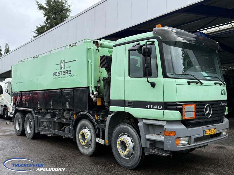Mercedes-Benz Actros 4140 8x4 Naafreductie, Bladgeveerd, ADR - Fekálne vozidlo: obrázok 1 Mercedes-Benz Actros 4140 8x4 Naafreductie, Bladgeveerd, ADR - Fekálne vozidlo: obrázok 1